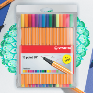 Stabilo FINE PEN POINT 88 - 15 Unidades