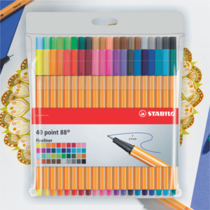 Stabilo FINE PEN POINT 88 - 40 unidades
