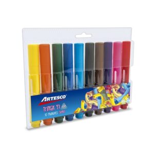 Artesco Plumones Trimax Jumbo A-47 10 Unidades