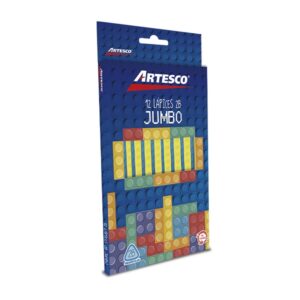 Lápiz Grafito Triangular Jumbo 2-B x12unidades