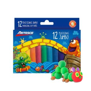Plastilina Jumbo x 12 unidades Artesco