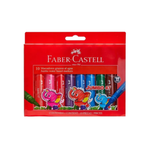 Plumón 47 x10 Jumbo Faber Castell