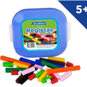 Regletas de Cuisenaire x 74 - EVAFLEX