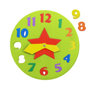 Reloj de goma eva - Arti Creativo