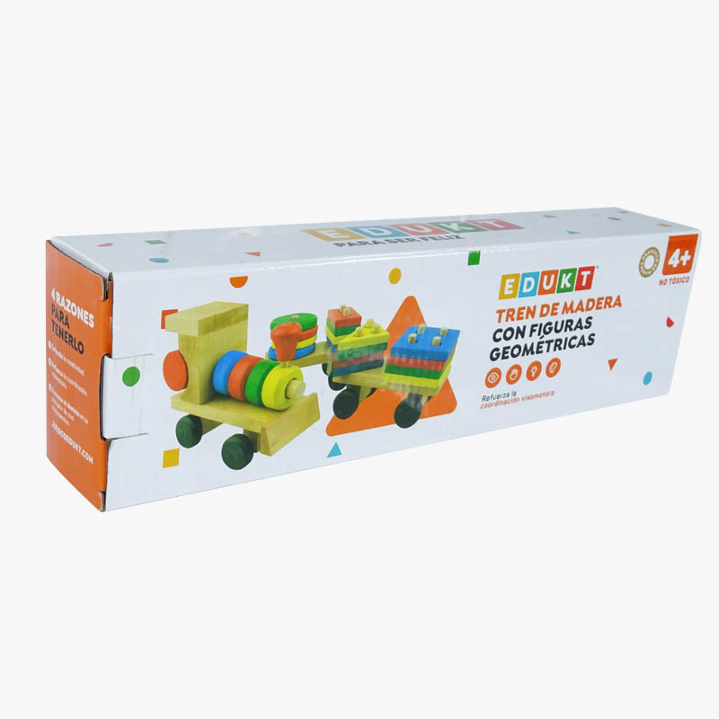 Tren de Madera EDUKT - Imagen 2